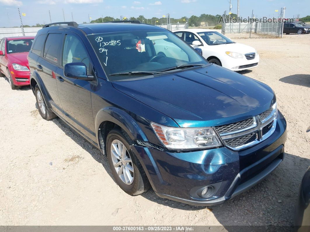 2014 Dodge Journey Sxt Blue vin: 3C4PDCBB4ET130585