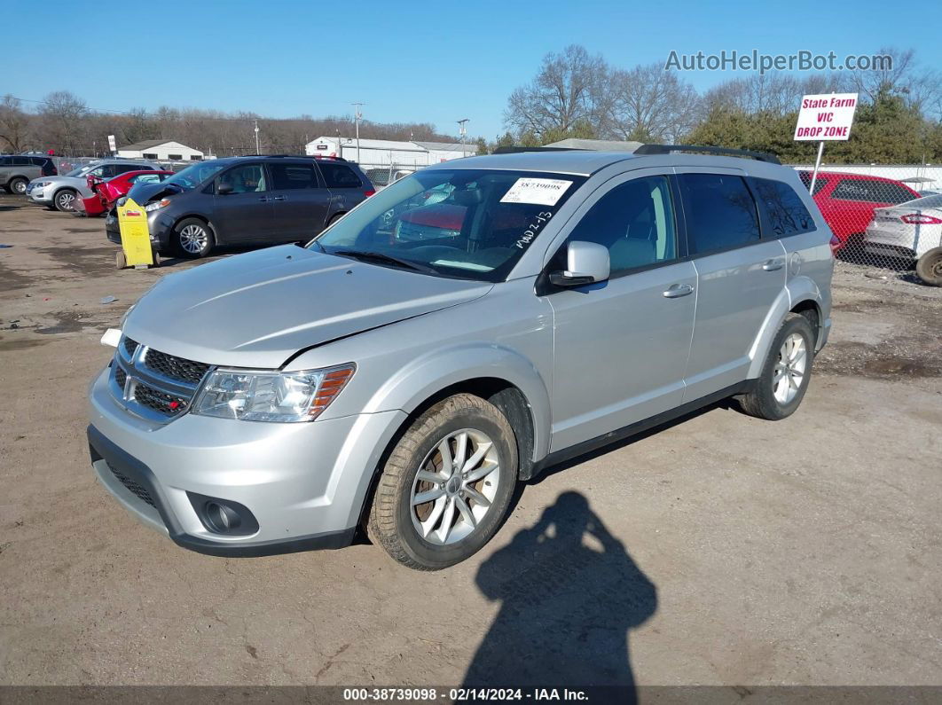 2014 Dodge Journey Sxt Серебряный vin: 3C4PDCBB4ET141859