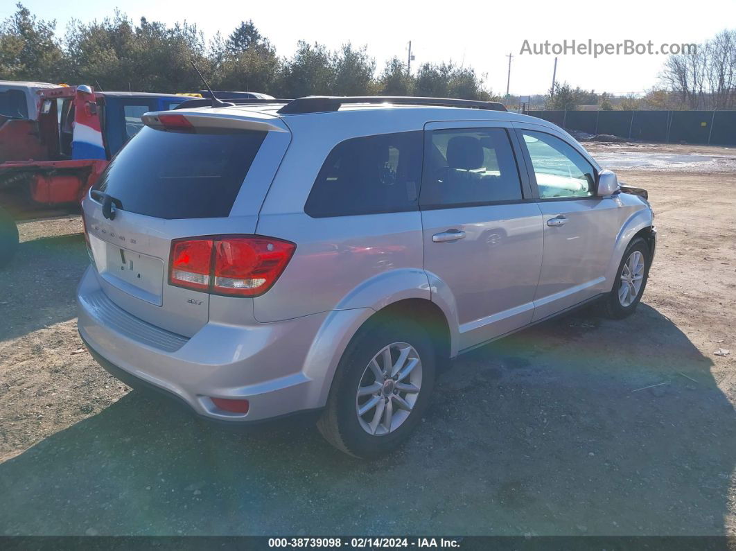 2014 Dodge Journey Sxt Silver vin: 3C4PDCBB4ET141859