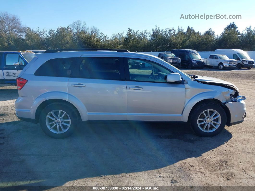 2014 Dodge Journey Sxt Silver vin: 3C4PDCBB4ET141859