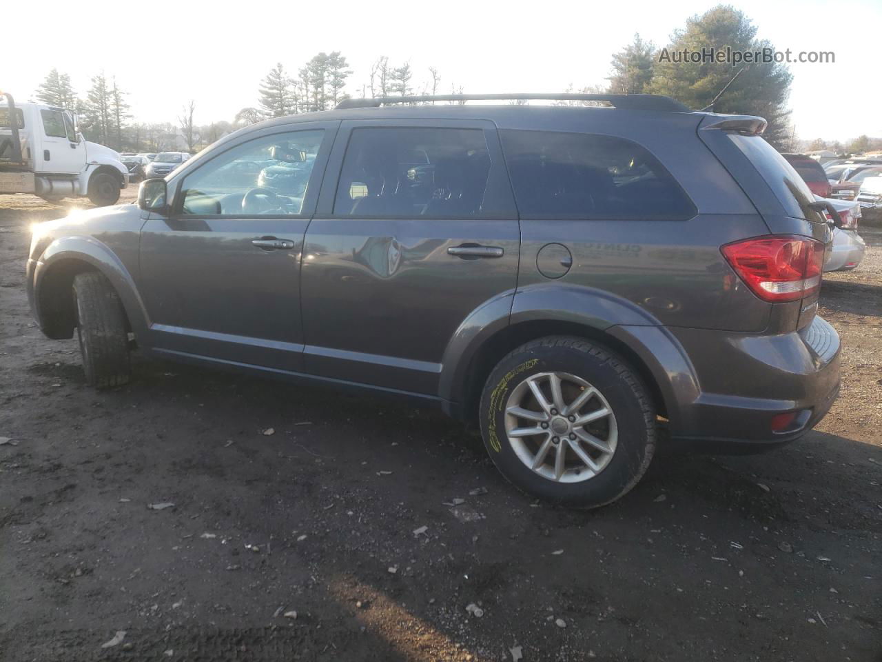 2014 Dodge Journey Sxt Gray vin: 3C4PDCBB4ET258941