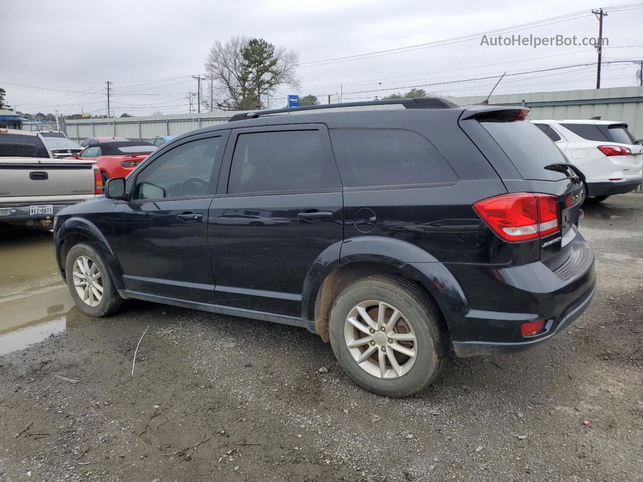 2014 Dodge Journey Sxt Черный vin: 3C4PDCBB4ET264481