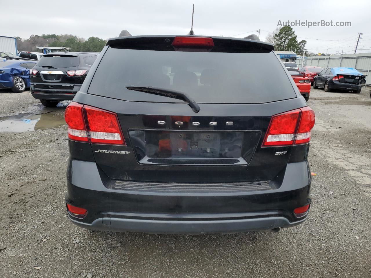 2014 Dodge Journey Sxt Black vin: 3C4PDCBB4ET264481