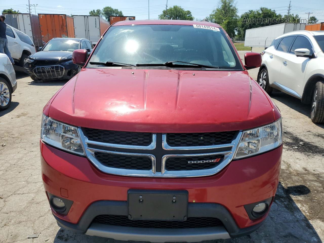 2015 Dodge Journey Sxt Red vin: 3C4PDCBB4FT572400