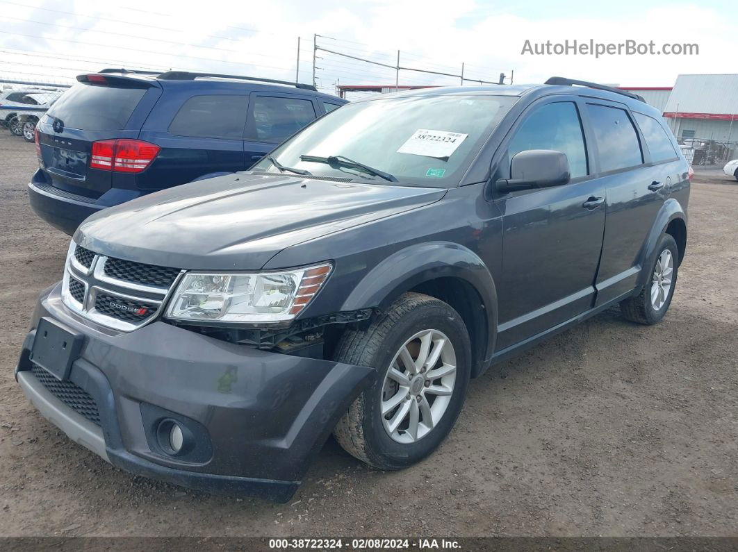 2015 Dodge Journey Sxt Gray vin: 3C4PDCBB4FT618243