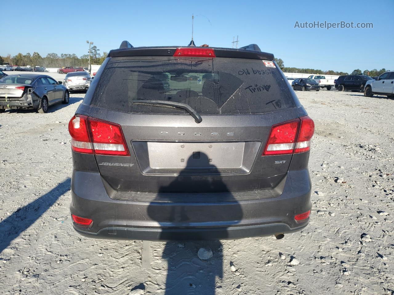 2016 Dodge Journey Sxt Charcoal vin: 3C4PDCBB4GT149611