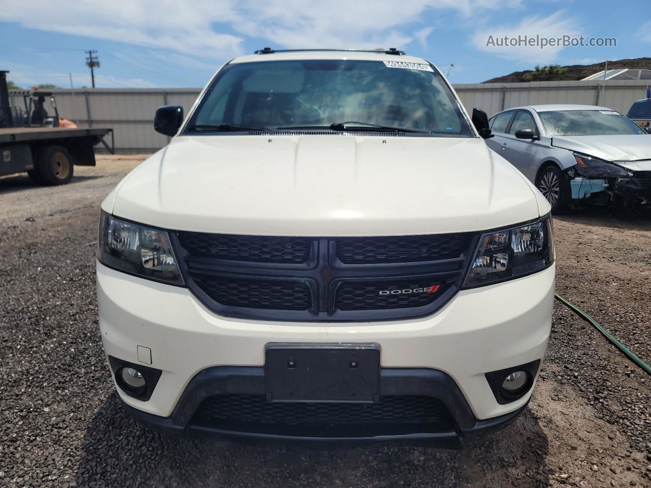 2016 Dodge Journey Sxt White vin: 3C4PDCBB4GT174069