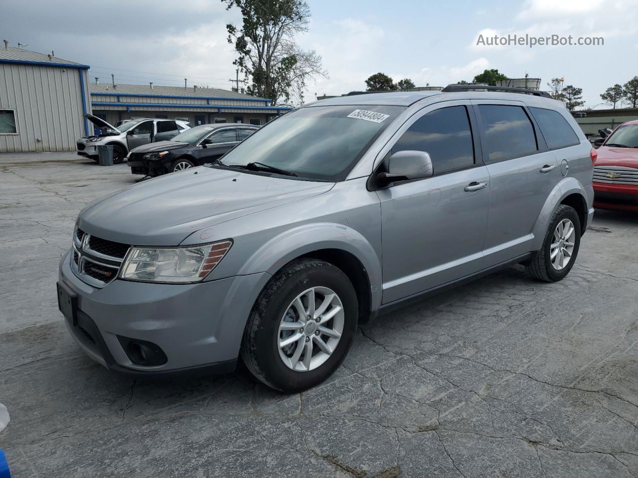 2017 Dodge Journey Sxt Серебряный vin: 3C4PDCBB4HT507825