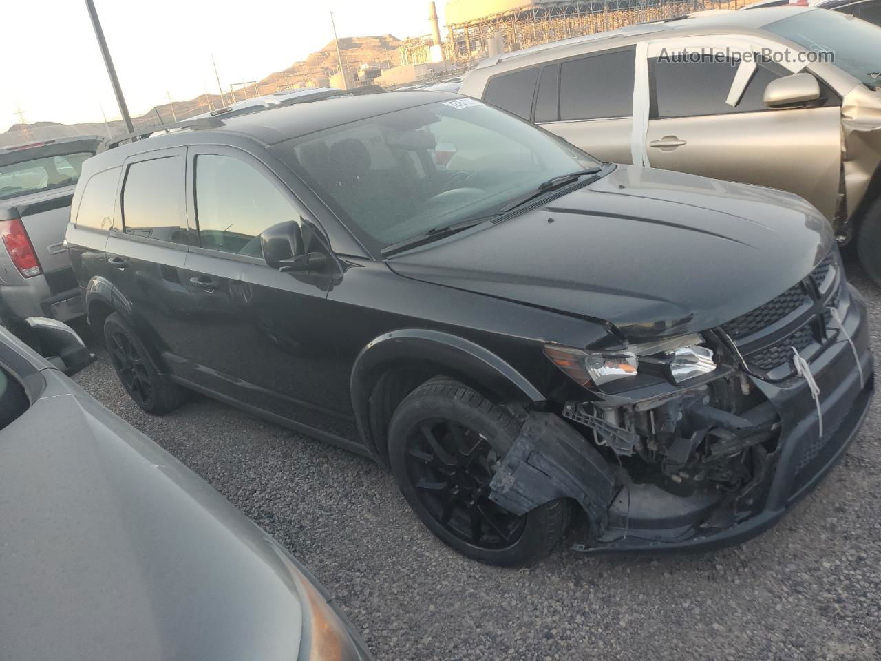 2017 Dodge Journey Sxt Black vin: 3C4PDCBB4HT534801