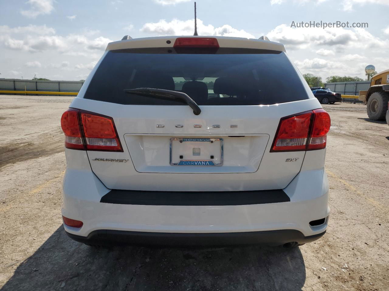 2017 Dodge Journey Sxt White vin: 3C4PDCBB4HT633229