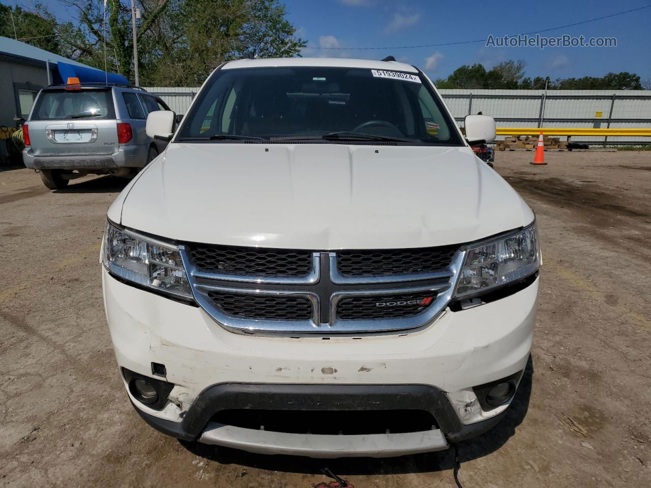 2017 Dodge Journey Sxt White vin: 3C4PDCBB4HT633229