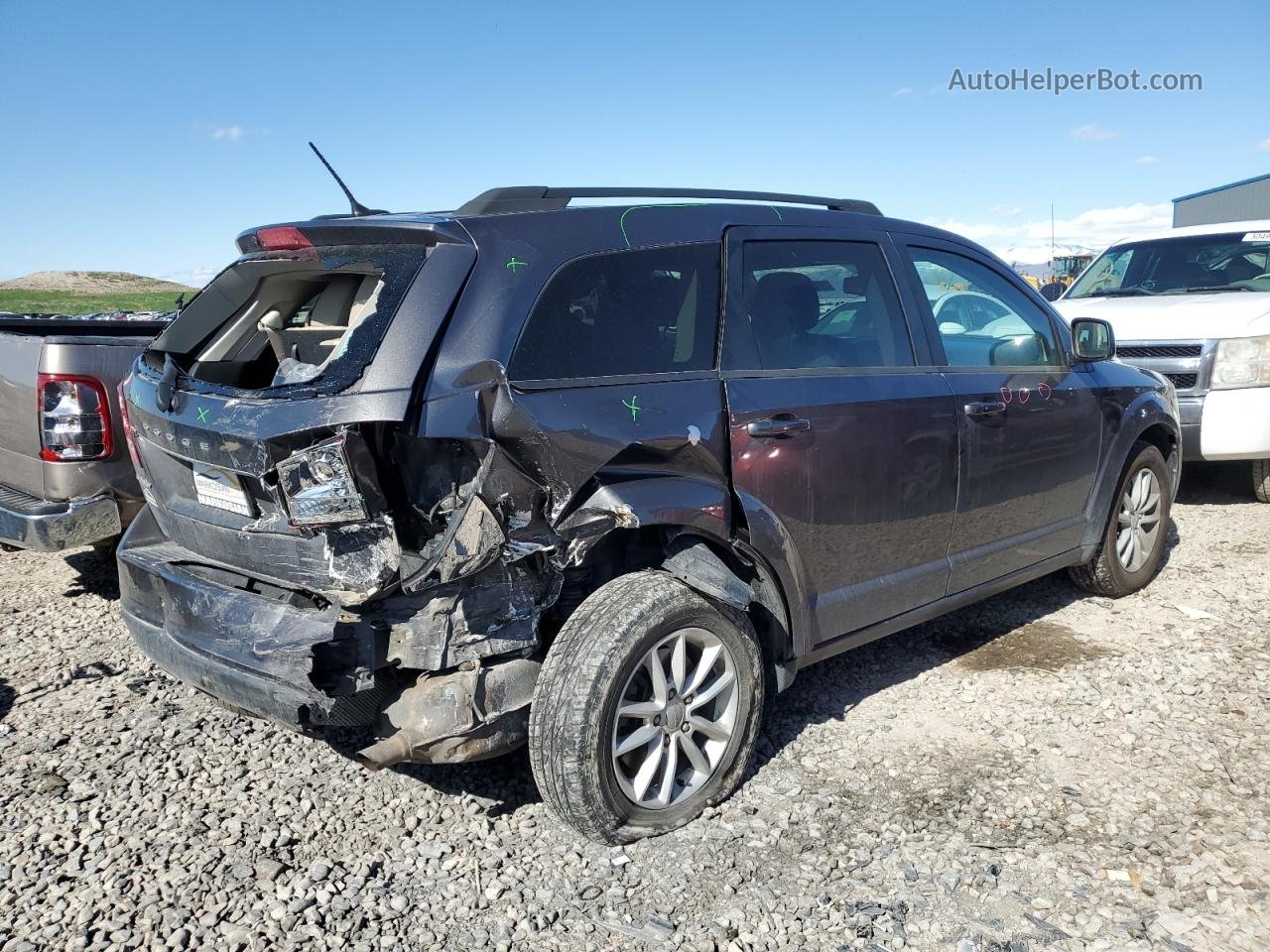 2015 Dodge Journey Sxt Charcoal vin: 3C4PDCBB5FT639912