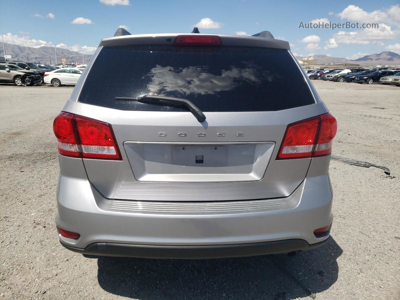 2016 Dodge Journey Sxt Silver vin: 3C4PDCBB5GT237535