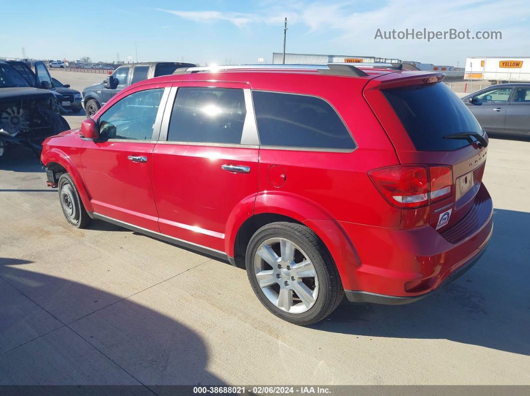 2017 Dodge Journey Sxt Red vin: 3C4PDCBB5HT529591