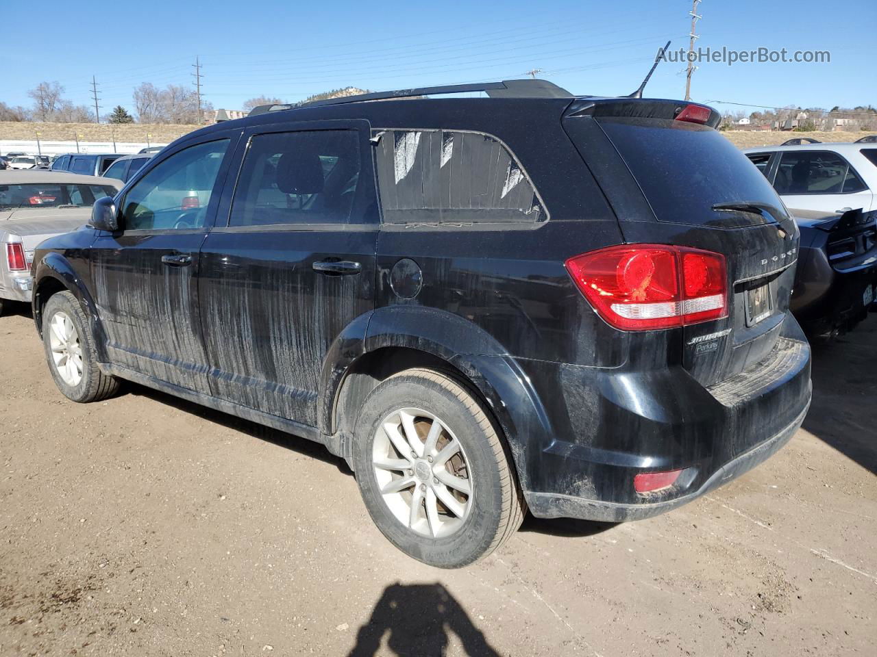 2017 Dodge Journey Sxt Black vin: 3C4PDCBB5HT590150