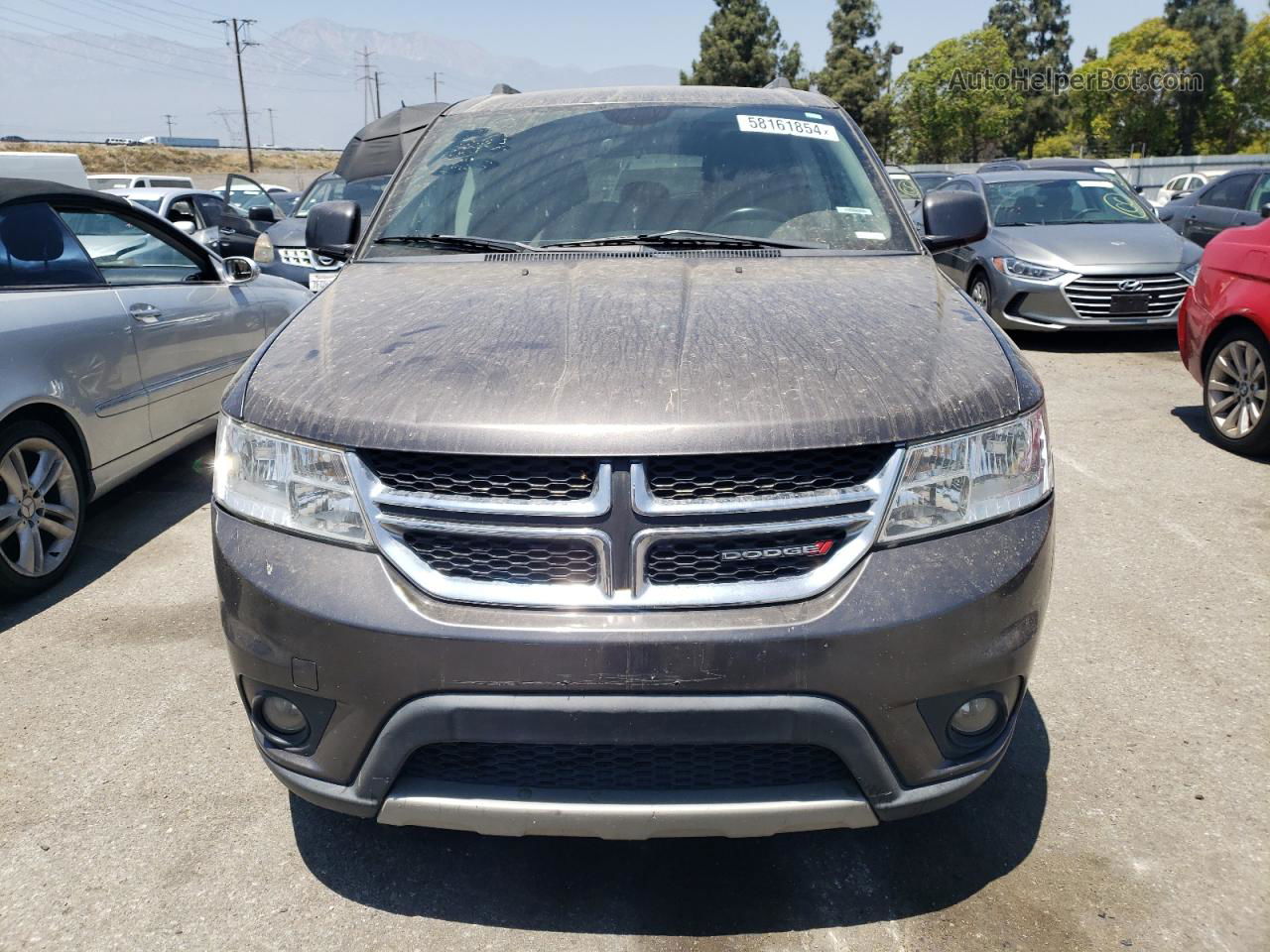 2017 Dodge Journey Sxt Серый vin: 3C4PDCBB5HT612552