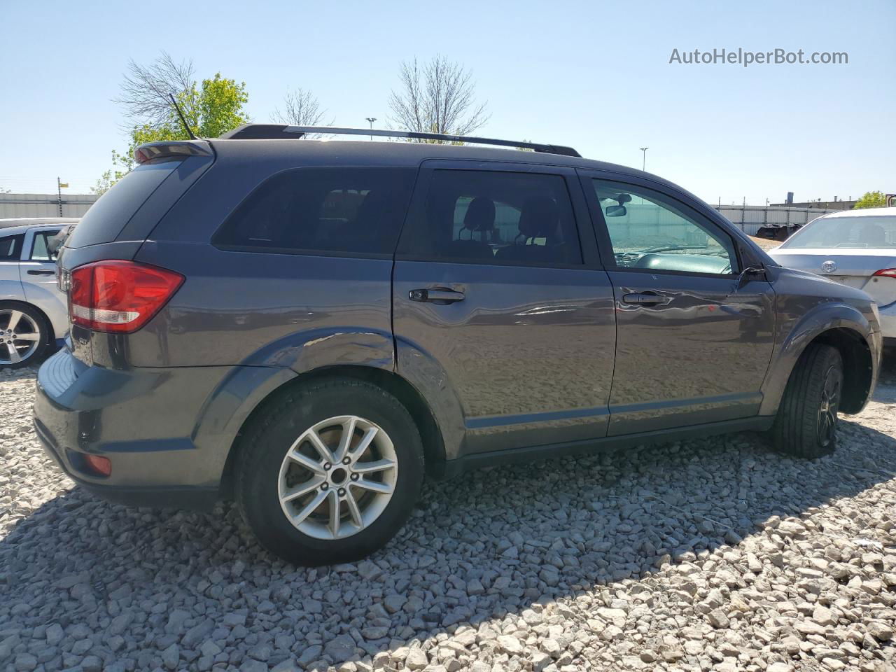 2017 Dodge Journey Sxt Серый vin: 3C4PDCBB5HT613099