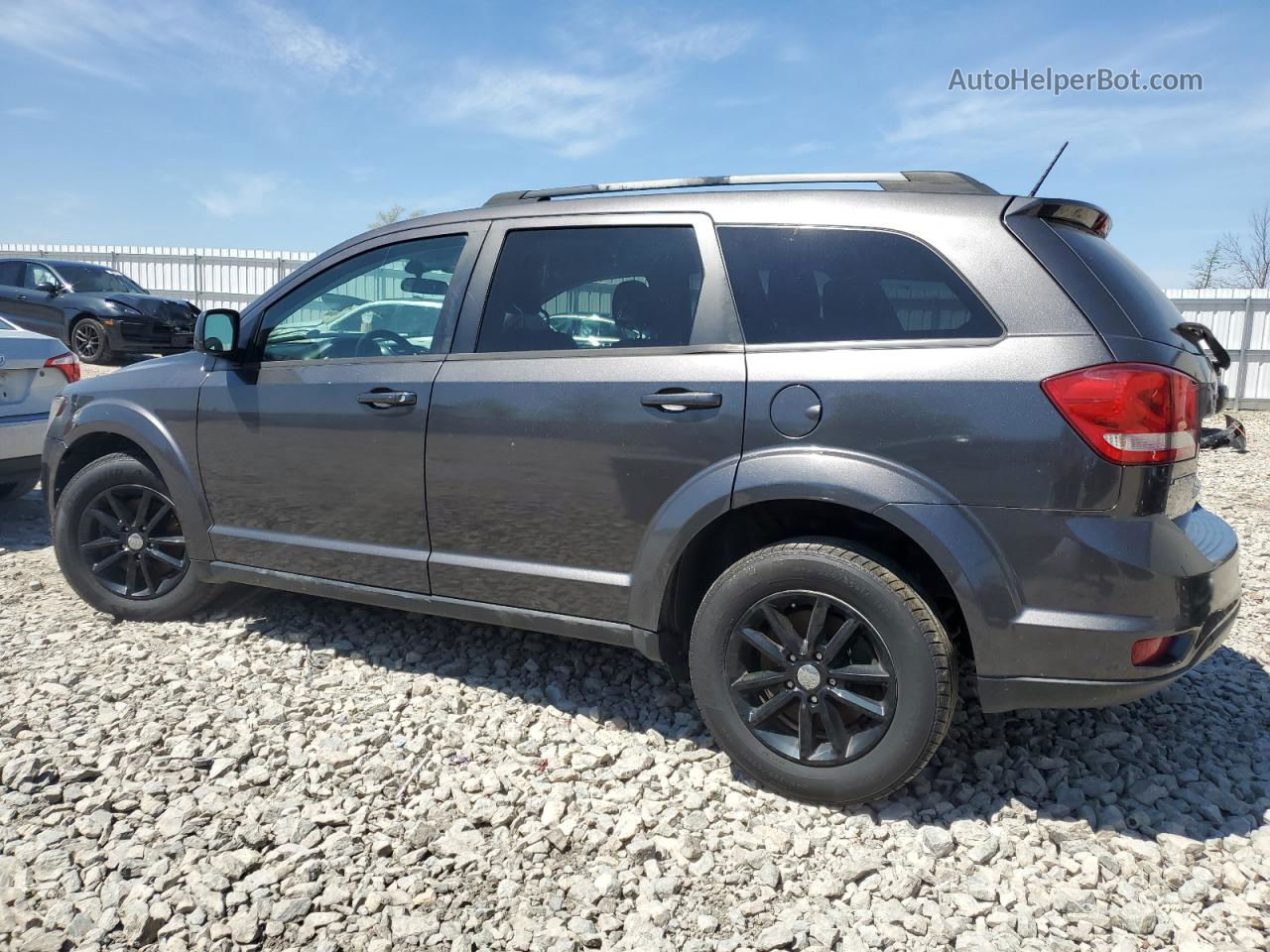 2017 Dodge Journey Sxt Gray vin: 3C4PDCBB5HT613099