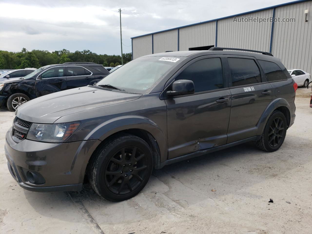 2014 Dodge Journey Sxt Серый vin: 3C4PDCBB6ET153043