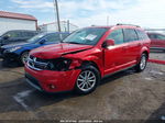 2014 Dodge Journey Sxt Red vin: 3C4PDCBB6ET180386