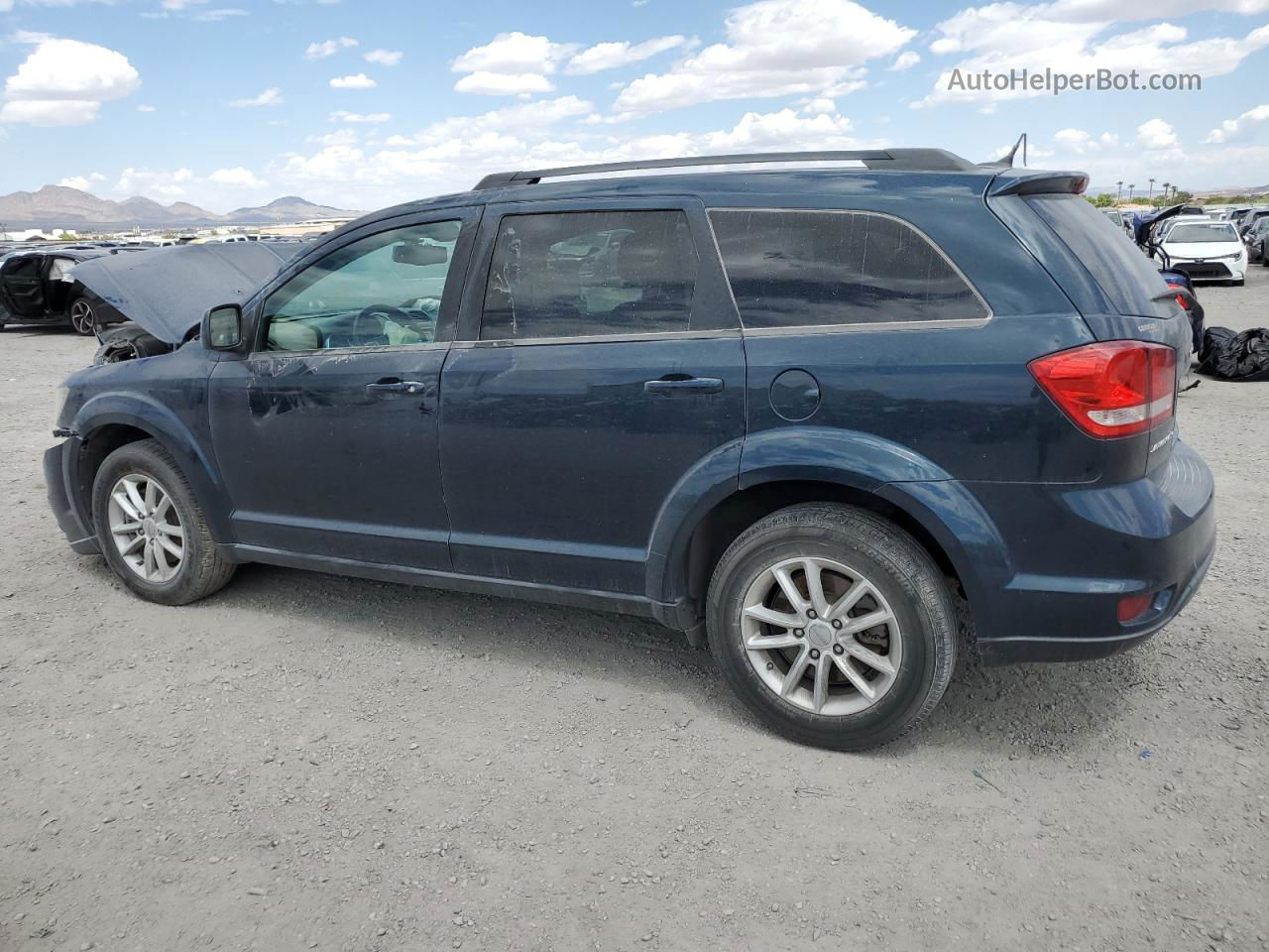 2015 Dodge Journey Sxt Blue vin: 3C4PDCBB6FT573029