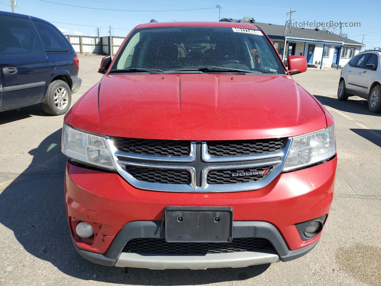 2016 Dodge Journey Sxt Red vin: 3C4PDCBB6GT115881