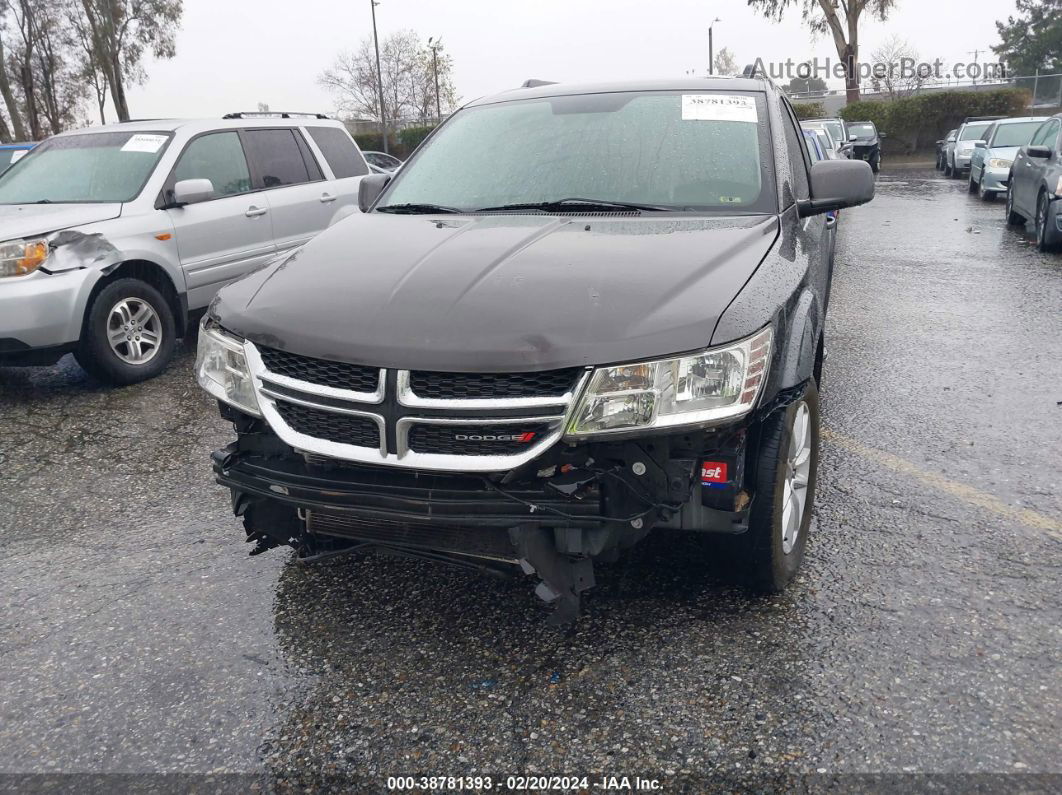 2016 Dodge Journey Sxt Черный vin: 3C4PDCBB6GT194050