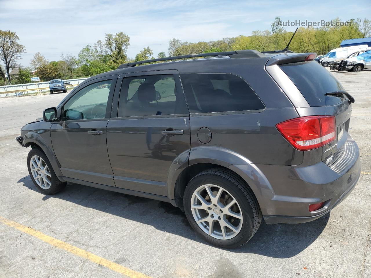 2017 Dodge Journey Sxt Gray vin: 3C4PDCBB6HT568657