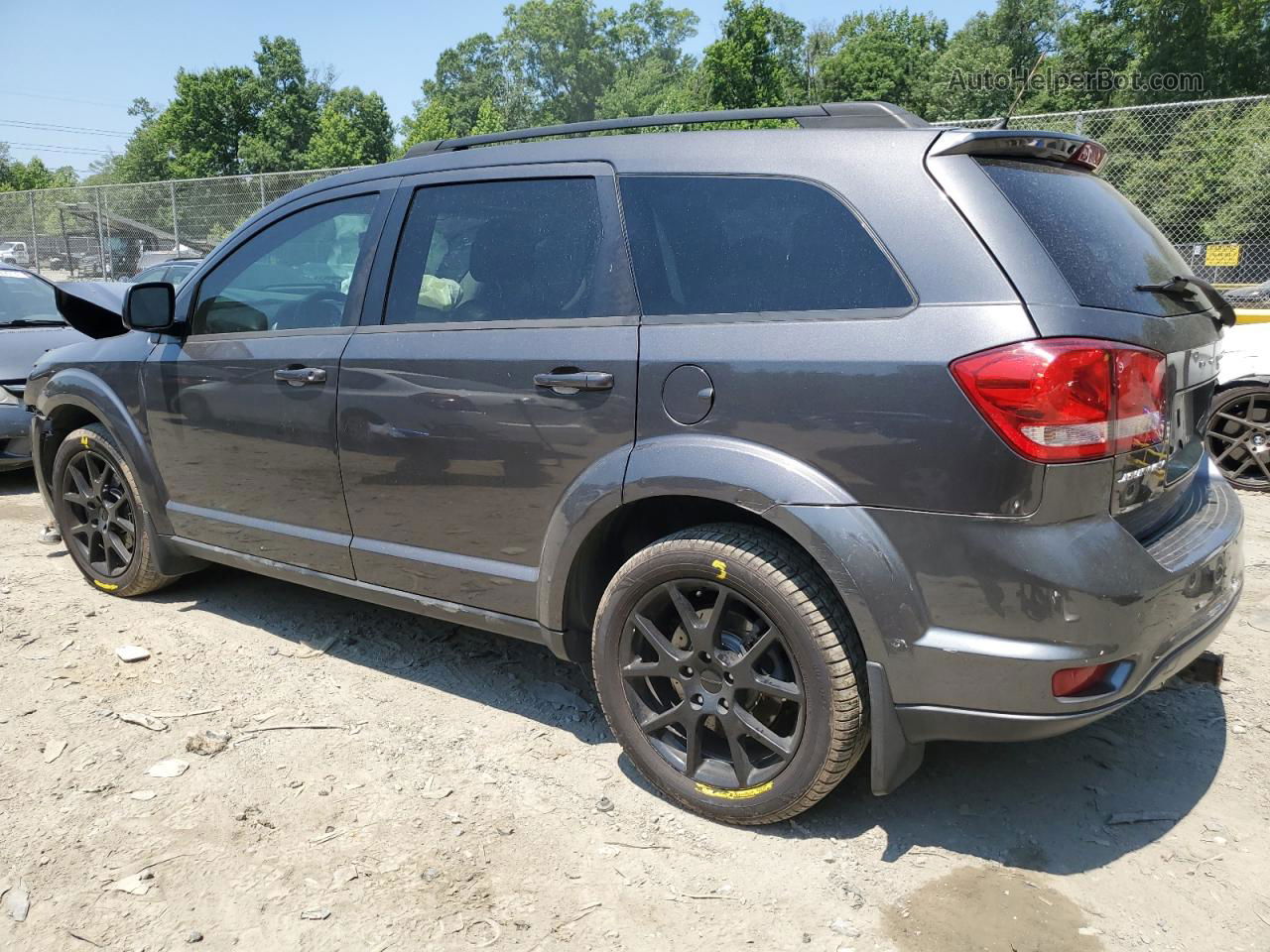 2014 Dodge Journey Sxt Gray vin: 3C4PDCBB7ET148403