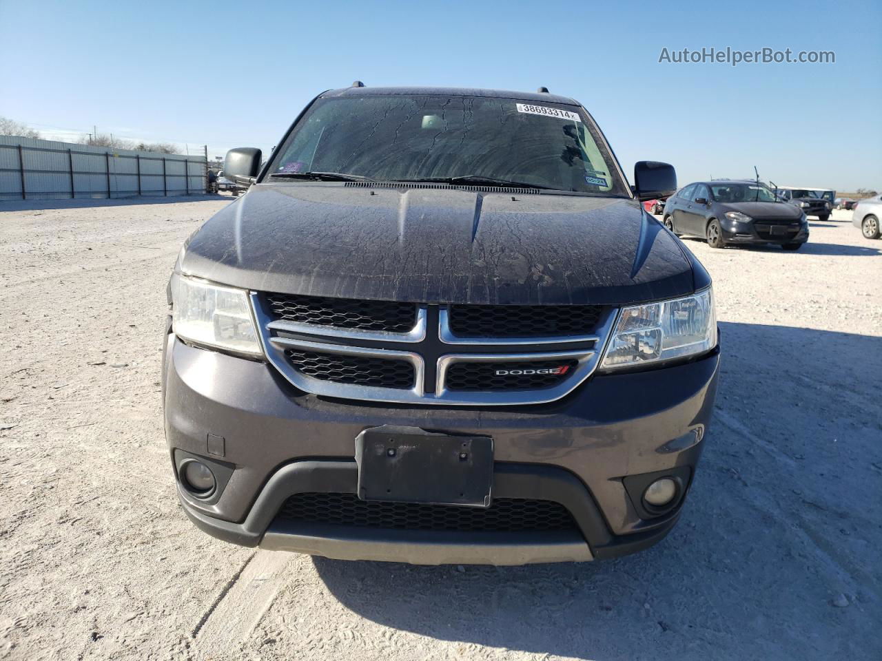 2016 Dodge Journey Sxt Gray vin: 3C4PDCBB7GT127909