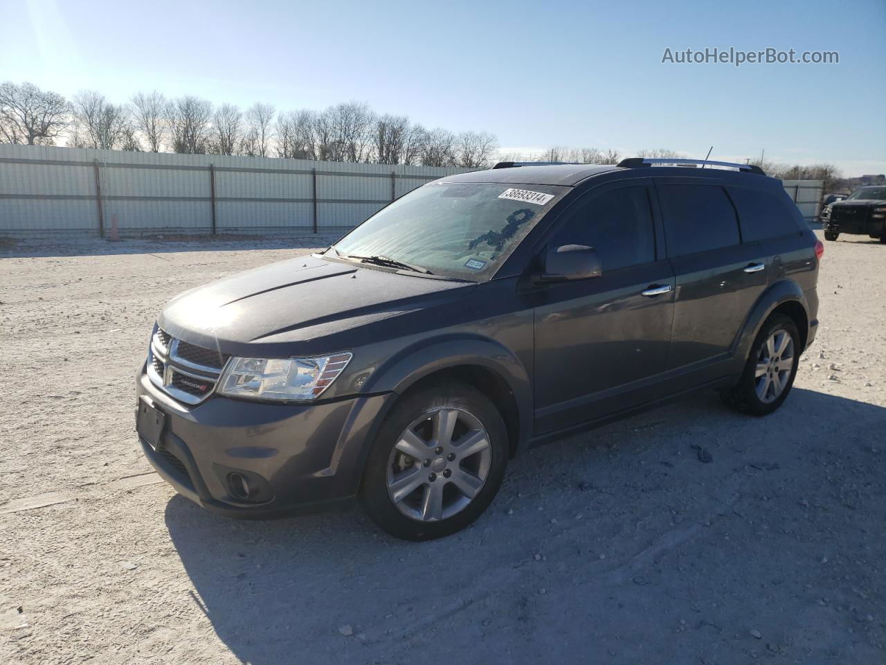 2016 Dodge Journey Sxt Gray vin: 3C4PDCBB7GT127909