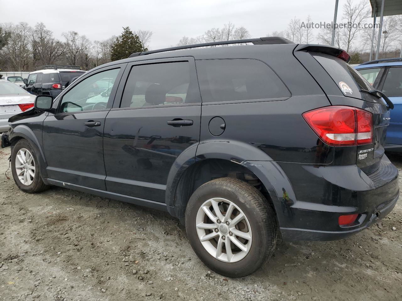 2016 Dodge Journey Sxt Black vin: 3C4PDCBB7GT162918