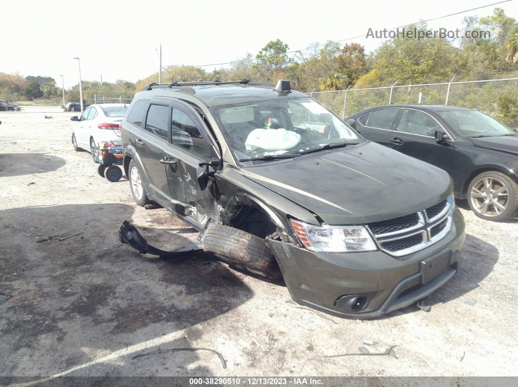 2016 Dodge Journey Sxt Green vin: 3C4PDCBB7GT164877