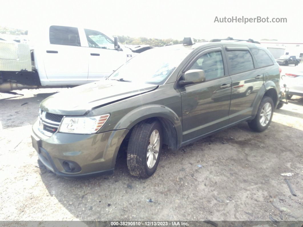 2016 Dodge Journey Sxt Green vin: 3C4PDCBB7GT164877