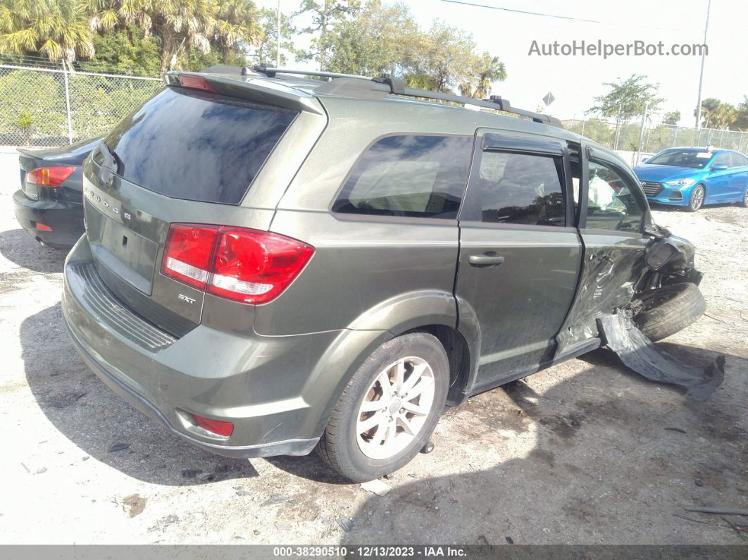 2016 Dodge Journey Sxt Зеленый vin: 3C4PDCBB7GT164877