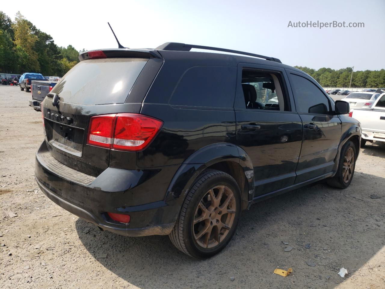 2016 Dodge Journey Sxt Black vin: 3C4PDCBB7GT239321