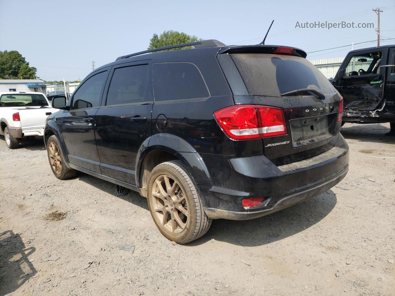 2016 Dodge Journey Sxt Black vin: 3C4PDCBB7GT239321