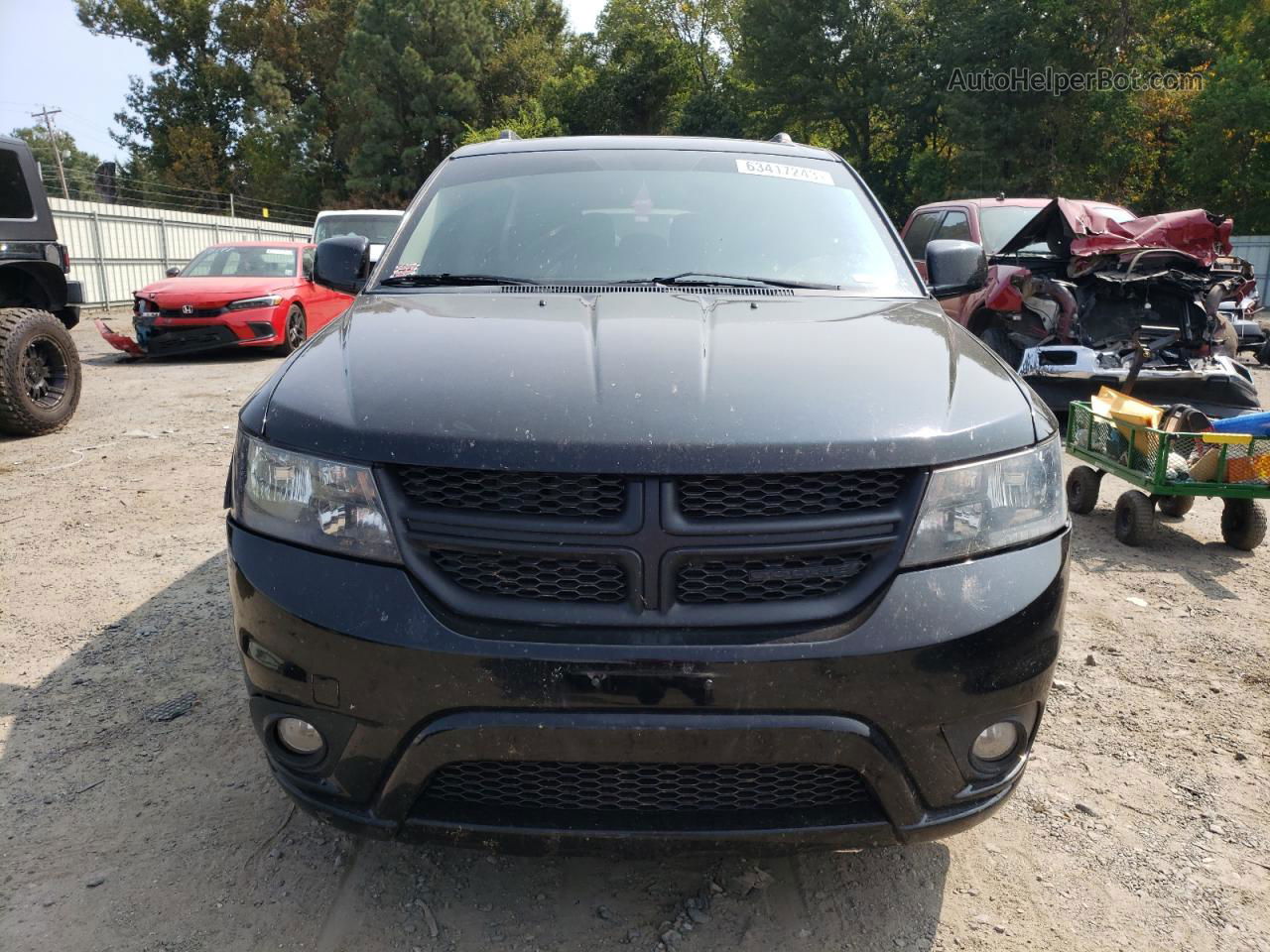 2016 Dodge Journey Sxt Black vin: 3C4PDCBB7GT239321