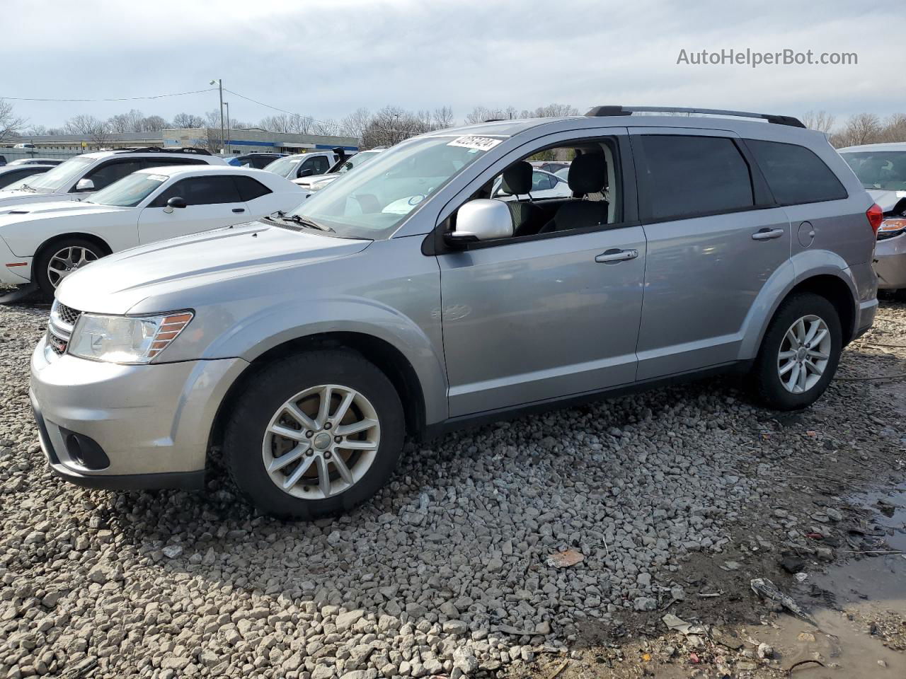 2017 Dodge Journey Sxt Silver vin: 3C4PDCBB7HT611967