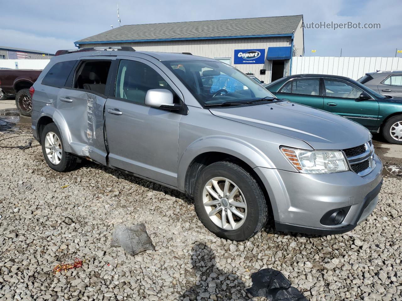 2017 Dodge Journey Sxt Silver vin: 3C4PDCBB7HT611967