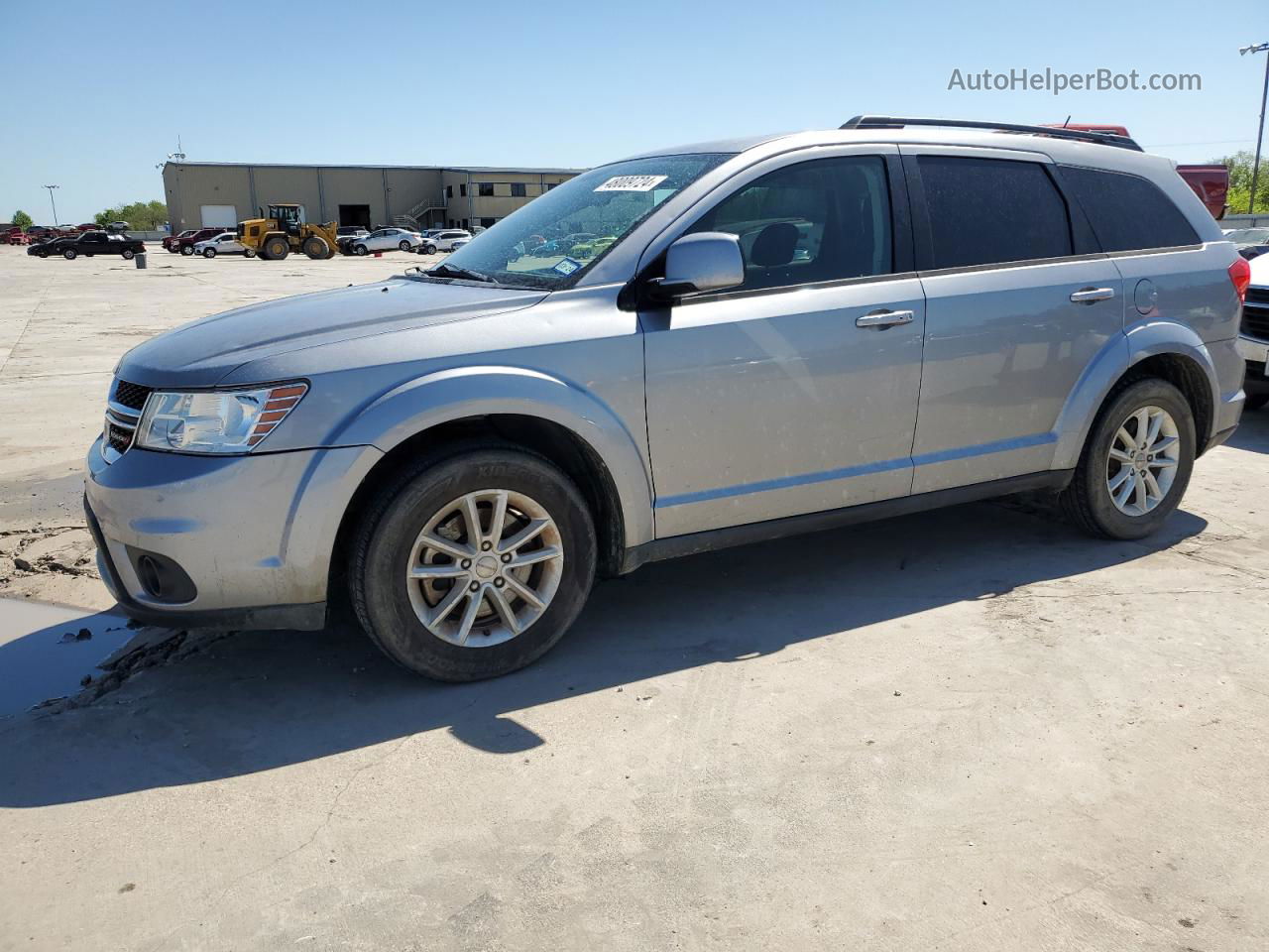 2017 Dodge Journey Sxt Серебряный vin: 3C4PDCBB7HT612472