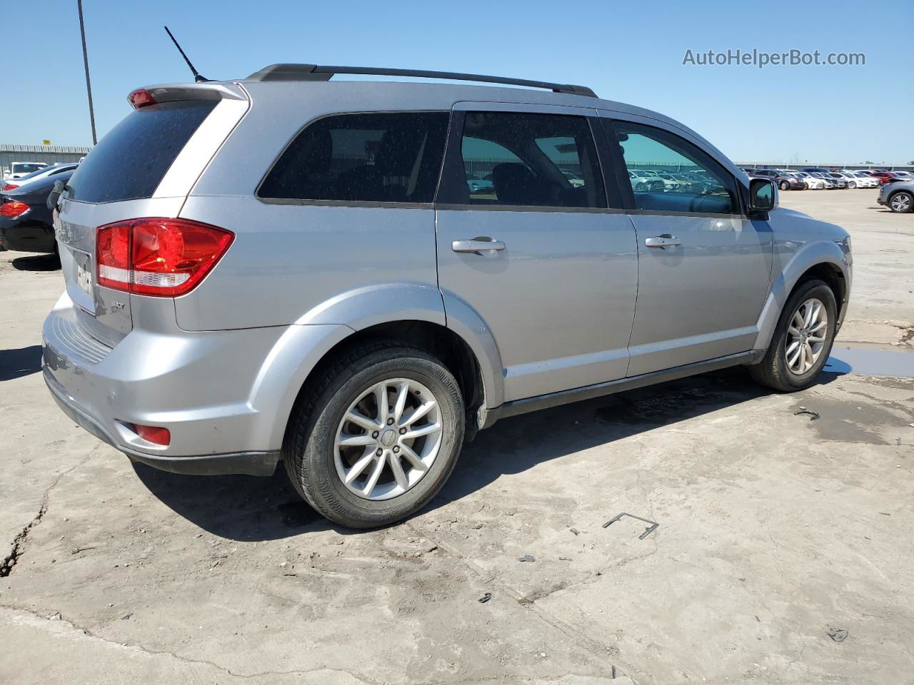 2017 Dodge Journey Sxt Silver vin: 3C4PDCBB7HT612472