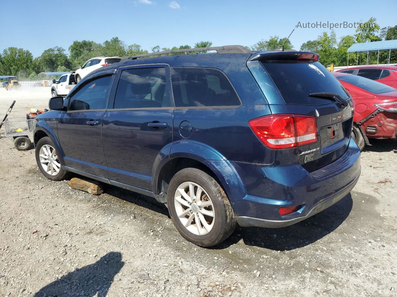 2015 Dodge Journey Sxt Silver vin: 3C4PDCBB8FT518288