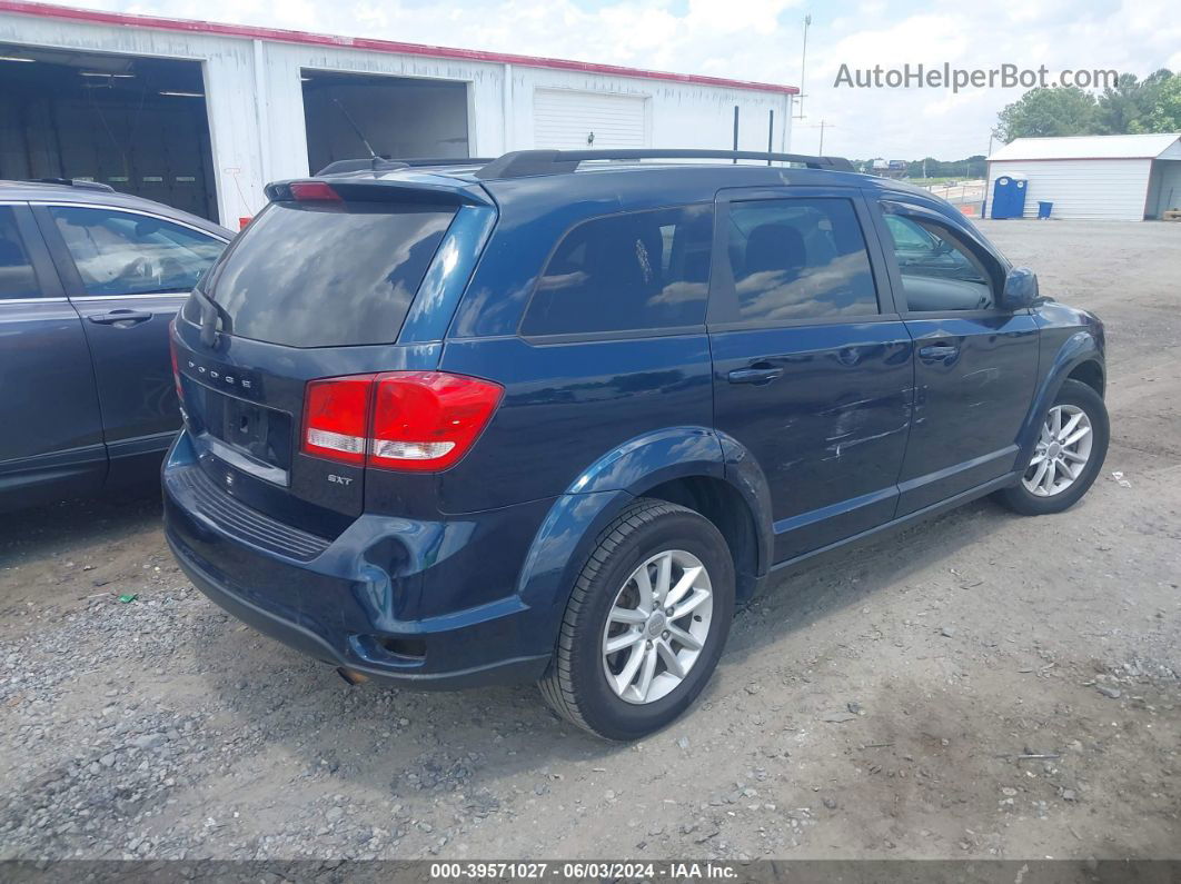 2015 Dodge Journey Sxt Blue vin: 3C4PDCBB8FT564381