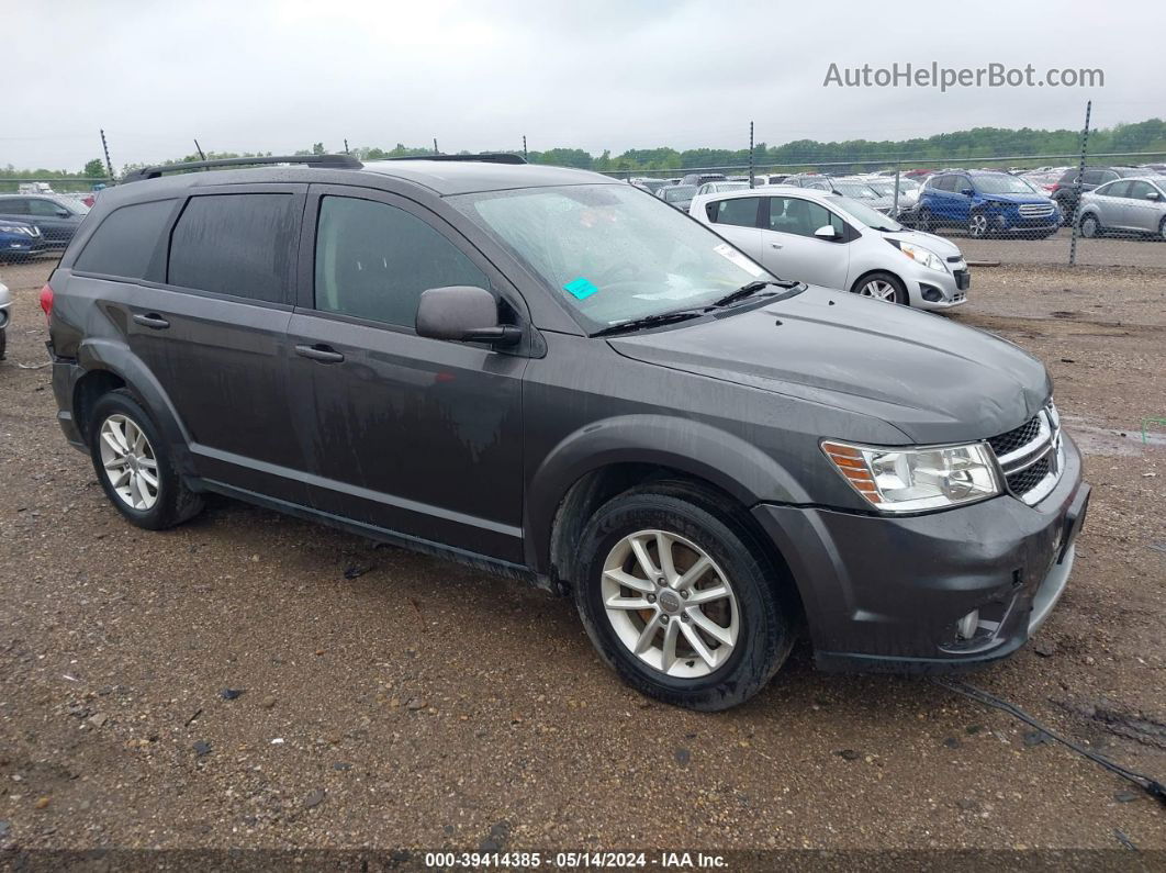 2015 Dodge Journey Sxt Gray vin: 3C4PDCBB8FT748378