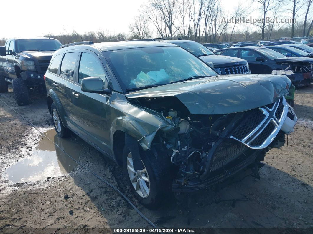 2017 Dodge Journey Sxt Green vin: 3C4PDCBB8HT599540