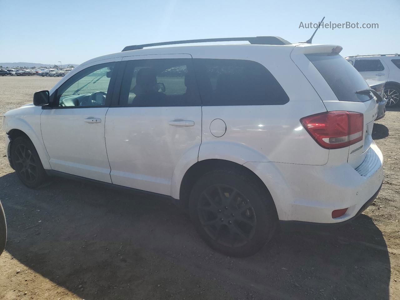 2014 Dodge Journey Sxt White vin: 3C4PDCBB9ET120862