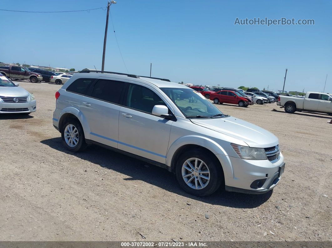 2014 Dodge Journey Sxt Silver vin: 3C4PDCBB9ET149777