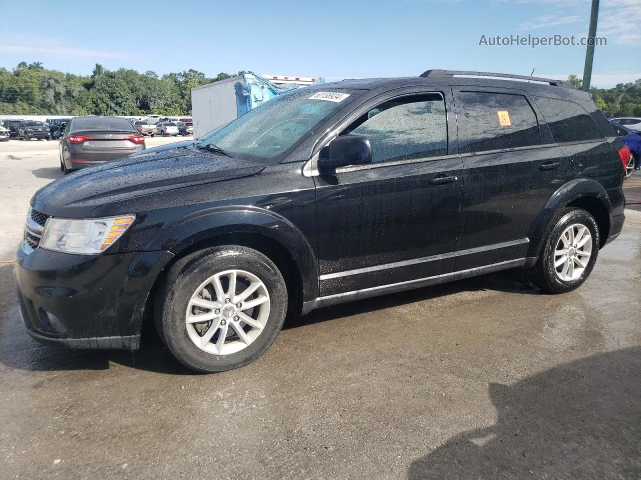 2014 Dodge Journey Sxt Black vin: 3C4PDCBB9ET312654