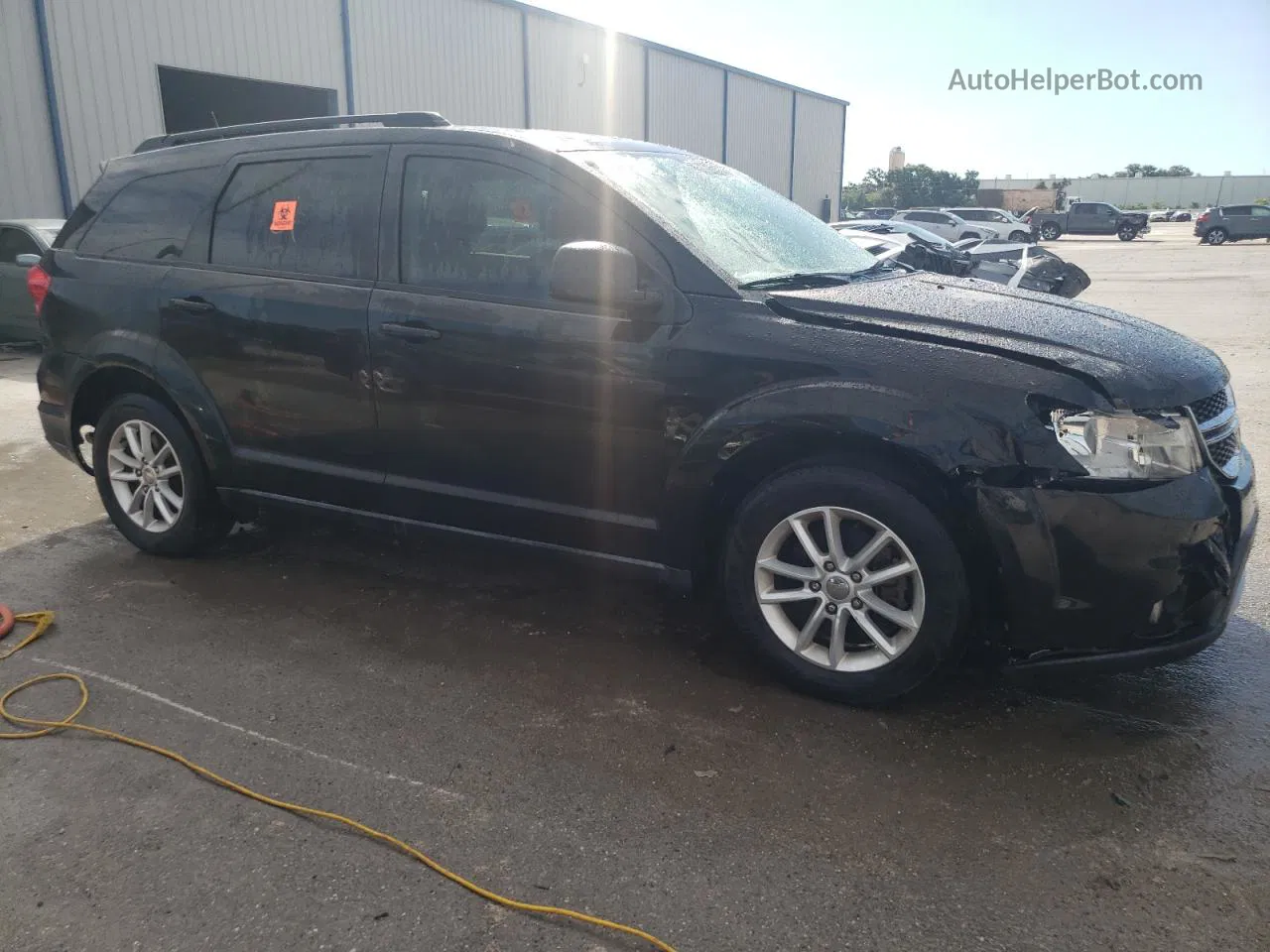 2014 Dodge Journey Sxt Черный vin: 3C4PDCBB9ET312654